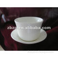 New Handless Coffee Cup+4" Saucer